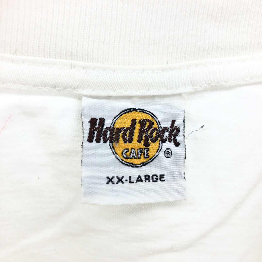 90s~ HARD ROCK CAFE Hard Rock Cafe Advertising T-shirt Men's XXL equivalent Vintage / eaa461707