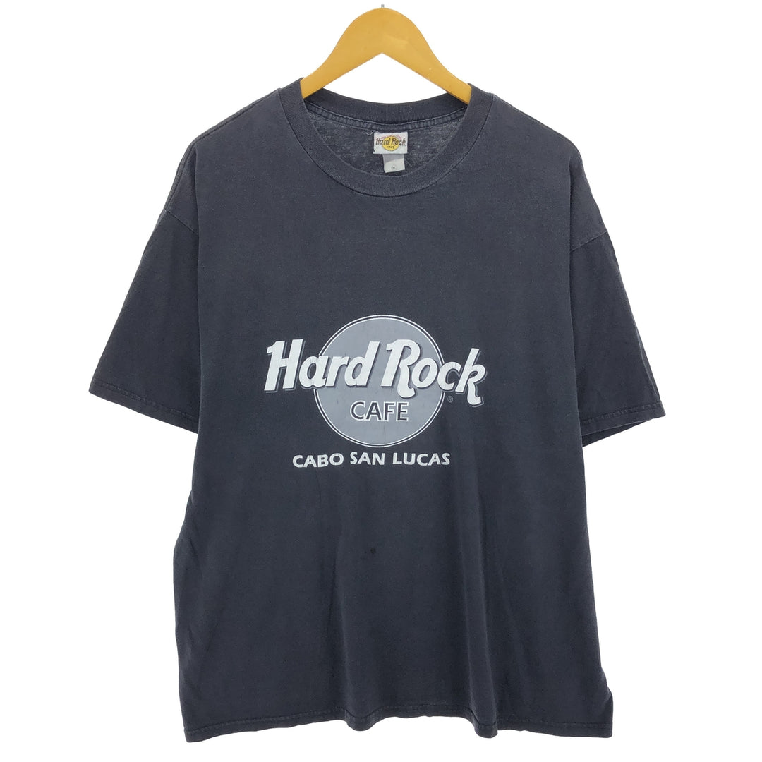 90s~ HARD ROCK CAFE Hard Rock Cafe Advertising T-shirt Men's XL equivalent Vintage / eaa461714