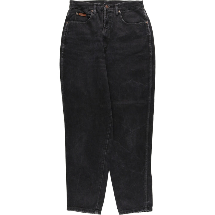 Wrangler Black Denim Tapered Denim Pants Men's W29 unknown black type Vintage Second Hand