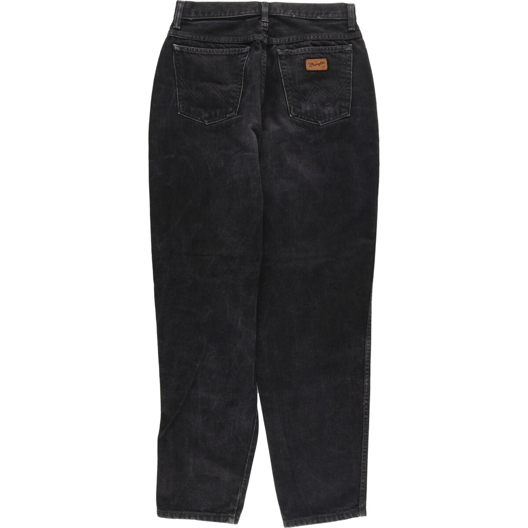 Wrangler Black Denim Tapered Denim Pants Men's W29 unknown black type Vintage Second Hand