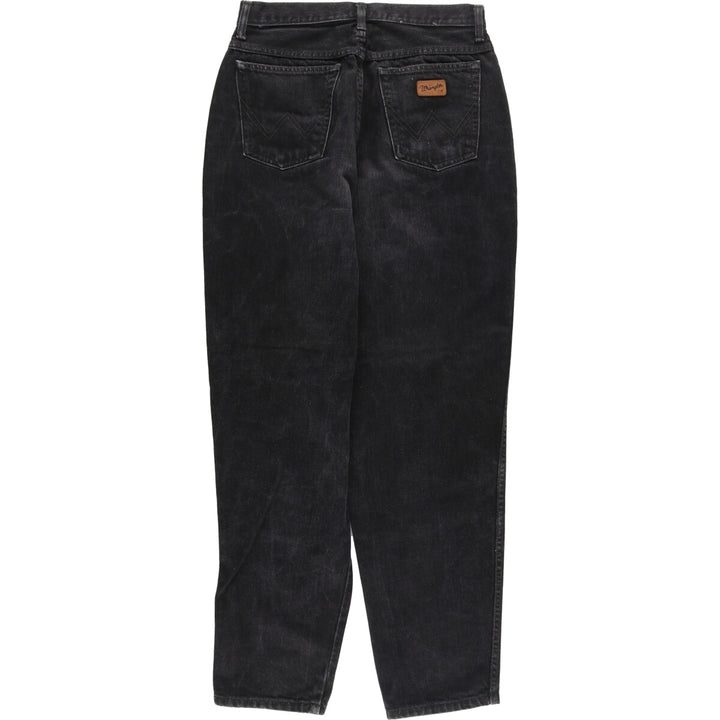 Wrangler Black Denim Tapered Denim Pants Men's W29 unknown black type Vintage Second Hand