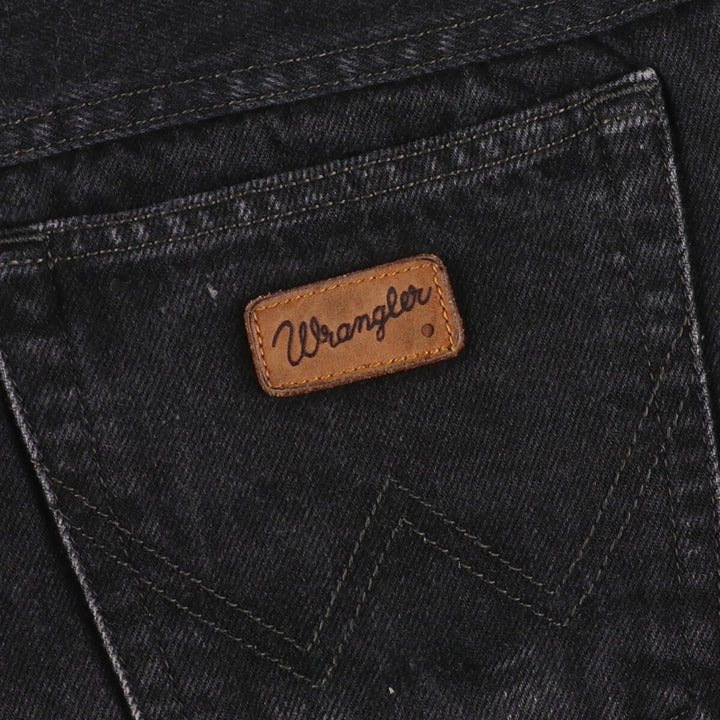 Wrangler Black Denim Tapered Denim Pants Men's W29 unknown black type Vintage Second Hand