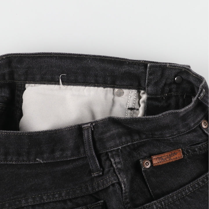 Wrangler Black Denim Tapered Denim Pants Men's W29 unknown black type Vintage Second Hand
