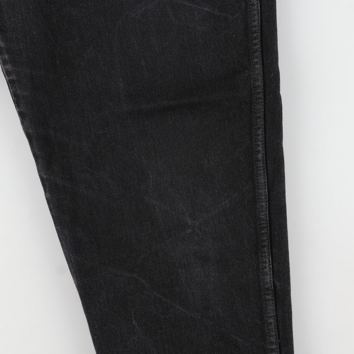 Wrangler Black Denim Tapered Denim Pants Men's W29 unknown black type Vintage Second Hand