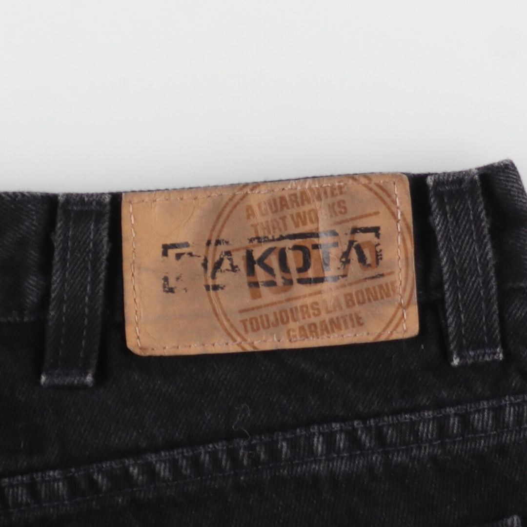 Dakota Black Denim Straight Denim Pants Made in Canada Men's W34 / eaa461750