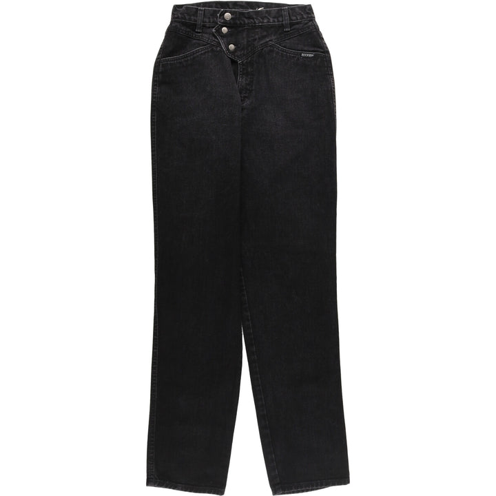 Rocky Mountain Black Denim Straight Denim Pants Men's w27 cotton black type Vintage Second Hand