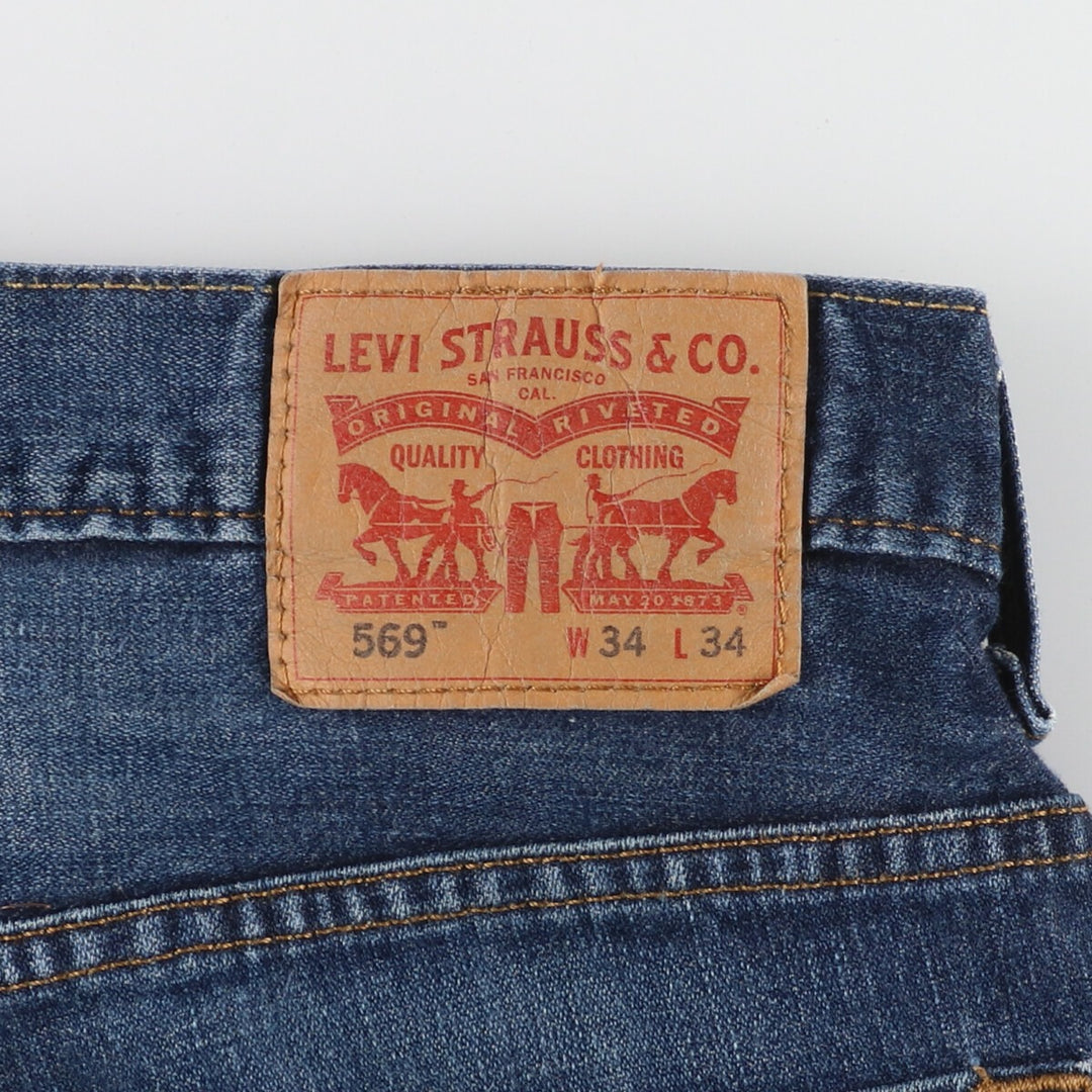 Levi's 569 straight denim pants for men, w33 / eaa461757