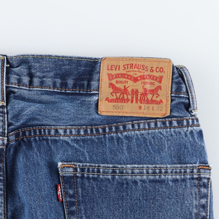 Levi's 550 tapered denim pants for men, w36 / eaa461770