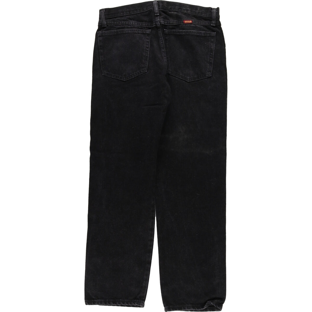 Rustler Black Denim Straight Denim Pants Men's W32 equivalent /eaa461783