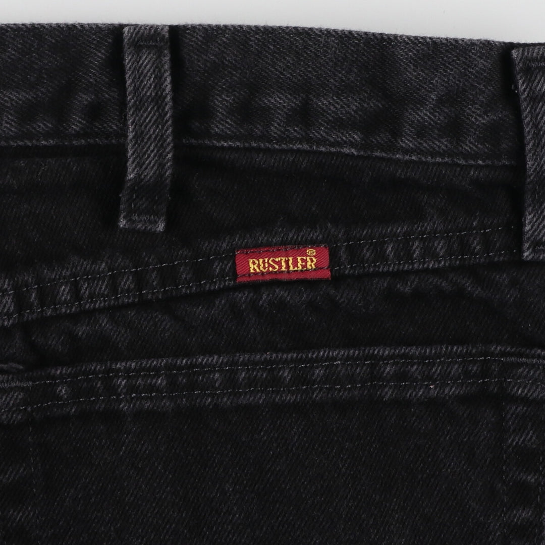 RUSTLER Black Denim Straight Denim Pants Men's W36 equivalent /eaa461785