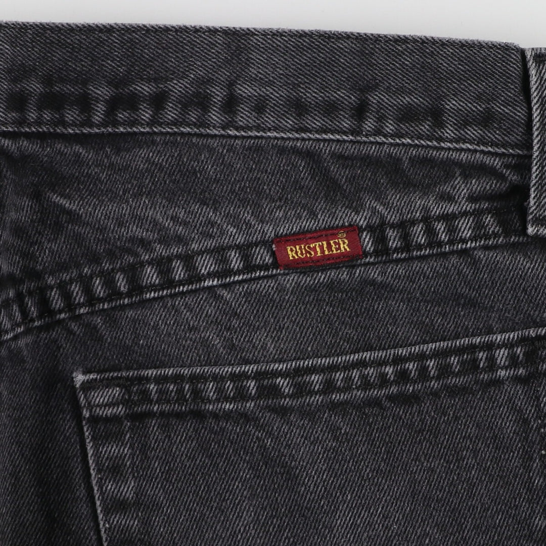 RUSTLER Black Denim Straight Denim Pants Men's W33 equivalent / eaa461790