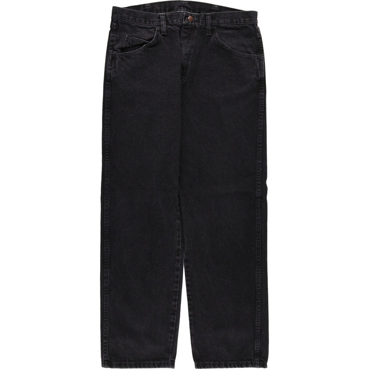 Rustler Black Denim Straight Denim Pants for Men, W33 equivalent / eaa461793