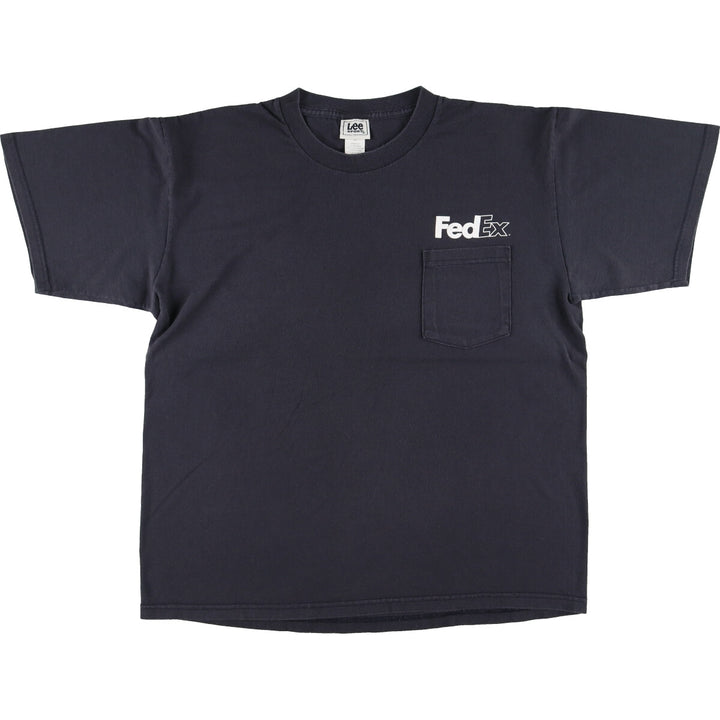 00'S Lee FedEx Advertising T-shirt Men's L /eaa461814