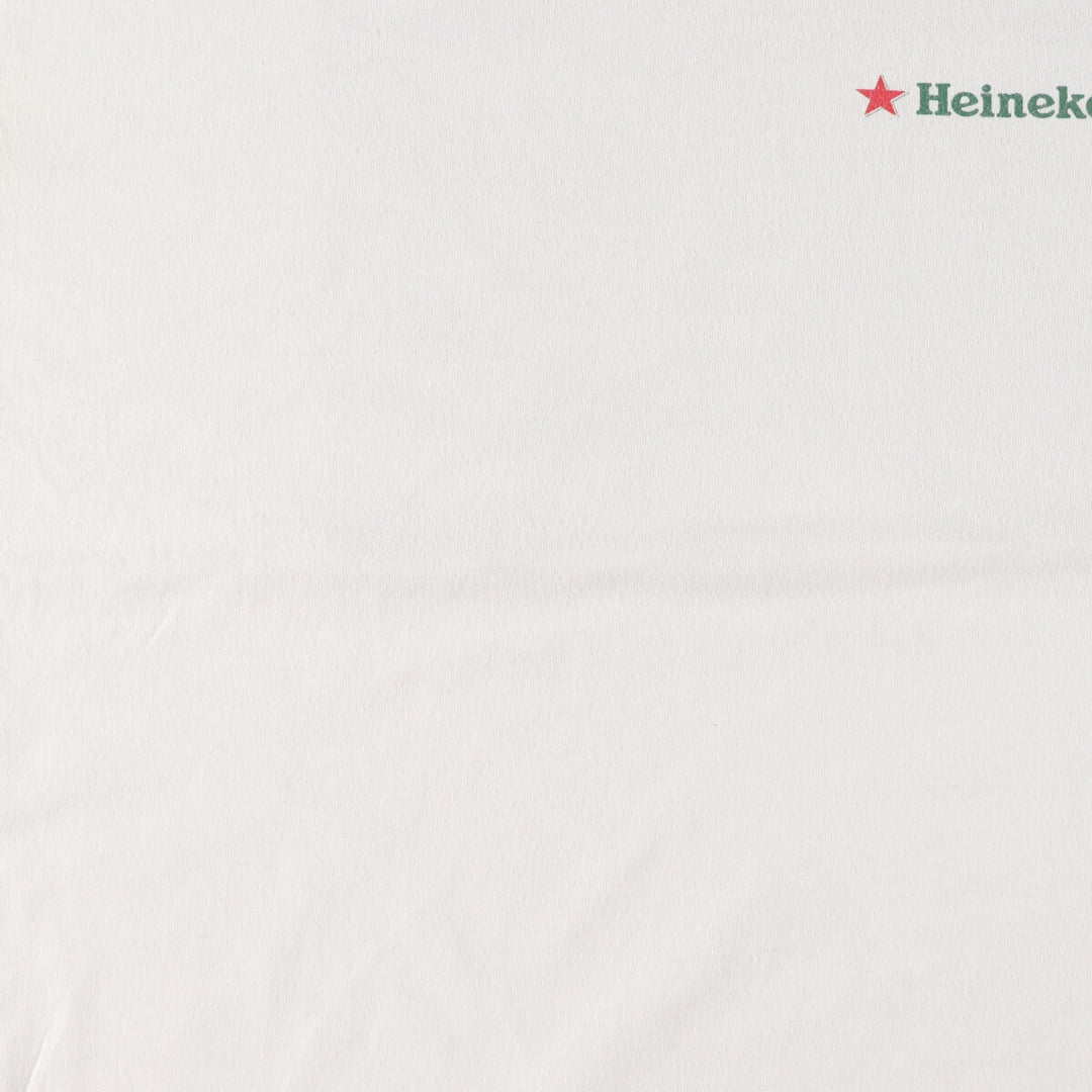 00'S Hanes HEINEKEN Back Print Advertising T-Shirt Men's XL /eaa461816