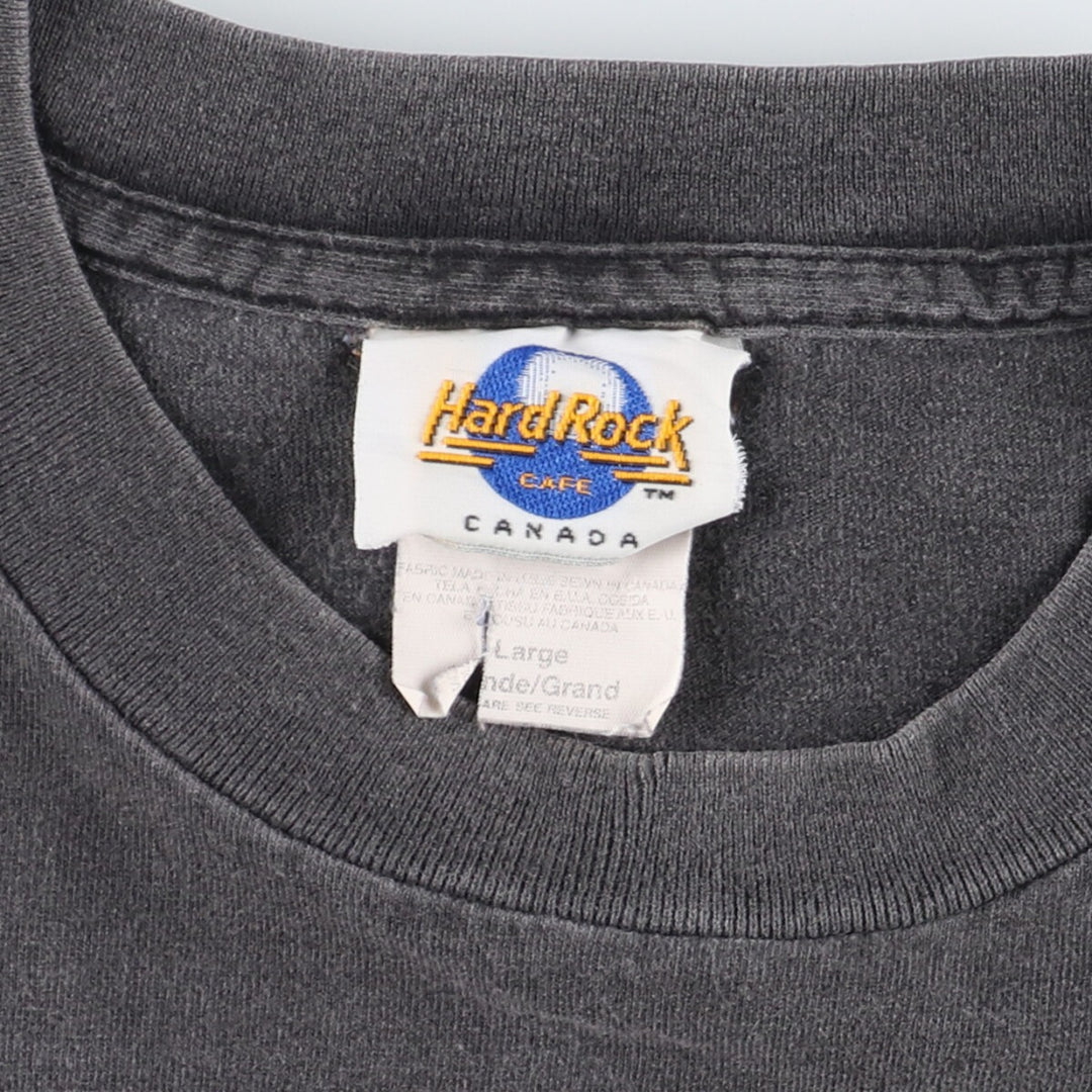 80s-90'S HARD ROCK CAFE TORONTO SKYDOME Advertising T-shirt Made in Canada Men's L /eaa461821