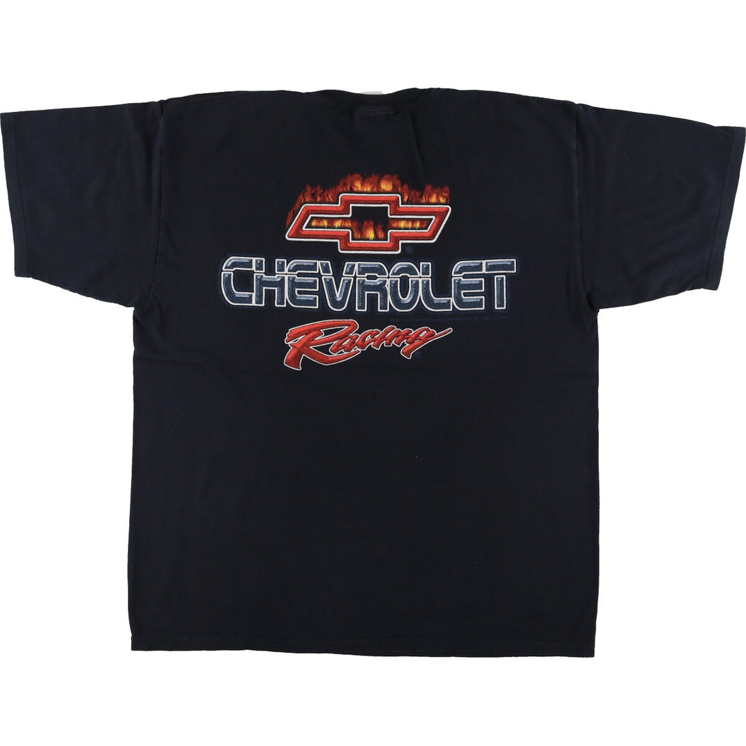 00'S Gildan CHEVROLET Chevrolet Back Print Advertising T-Shirt Men's XL /eaa461832