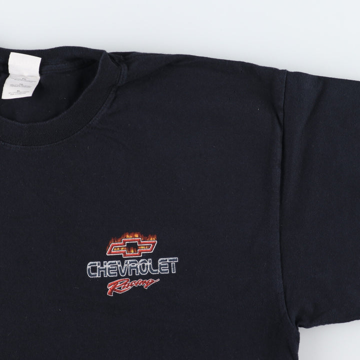 00'S Gildan CHEVROLET Chevrolet Back Print Advertising T-Shirt Men's XL /eaa461832