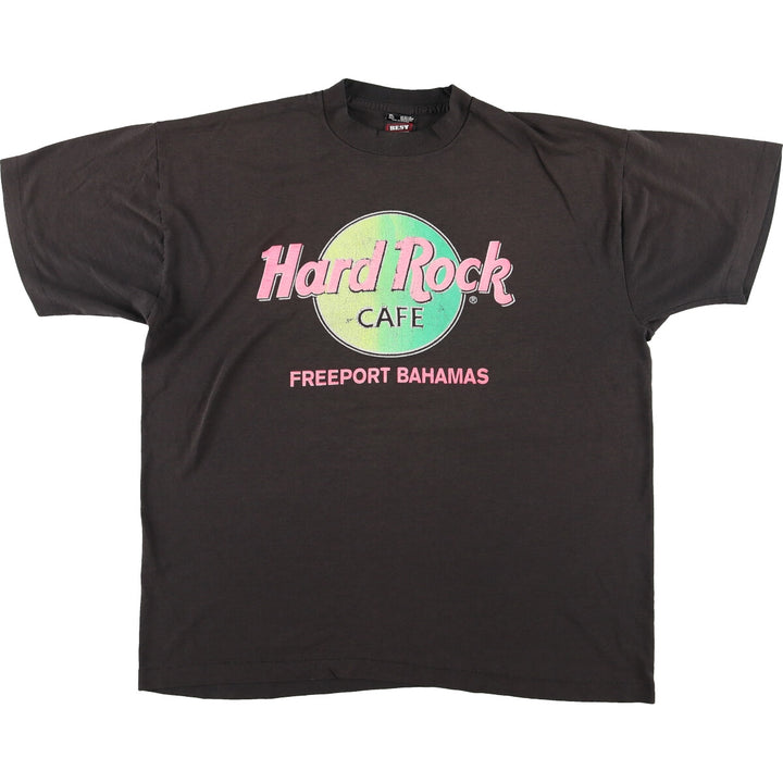 90'S Fruit of the Loom HARD ROCK CAFE Advertising T-shirt Made in USA Men's XL Vintage /eaa461838