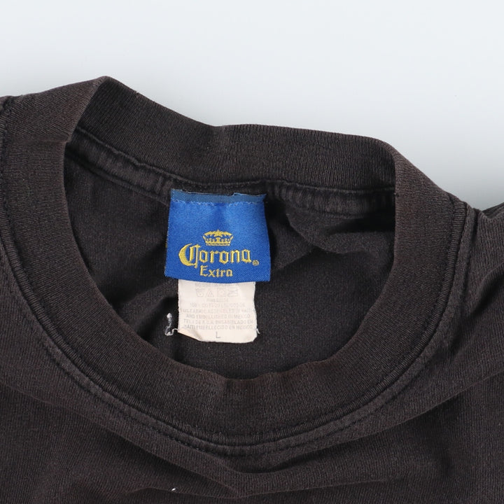 00'S CORONA EXTRA Corona Extra Advertising T-shirt Men's L /eaa461843