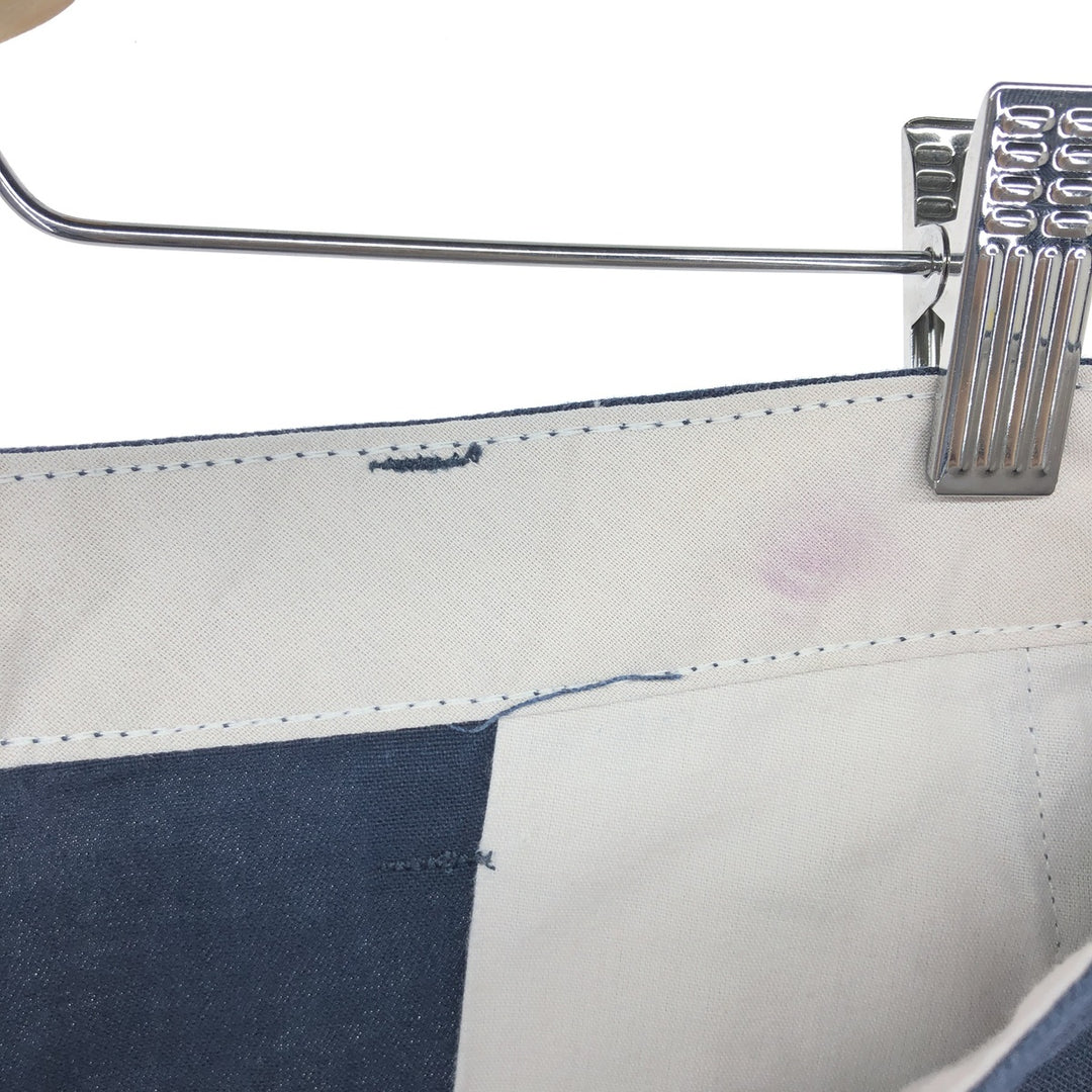 Dickies Work Shorts, Half Pants, Men's, W31 equivalent polyester navy blue type Vintage Second Hand