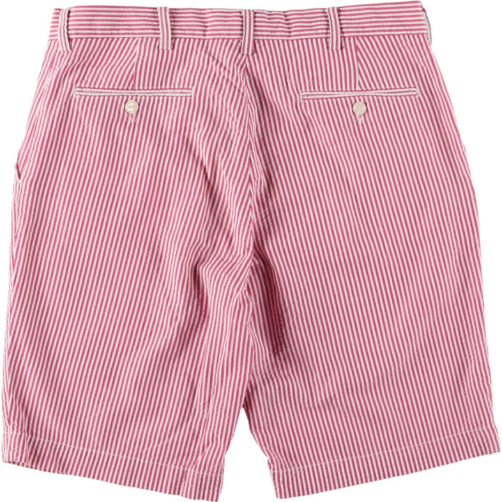 Ralph Lauren POLO by Ralph Lauren Stripe Pattern Cotton Shorts, Half Pants, Men's, W36 / eaa461917