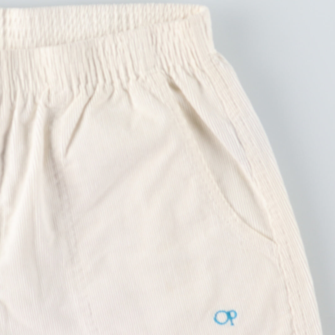 80'S Ocean Pacific Cotton Shorts Short Pants Women's L Vintage cotton white type Vintage Second Hand