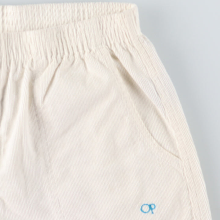 80'S Ocean Pacific Cotton Shorts Short Pants Women's L Vintage cotton white type Vintage Second Hand