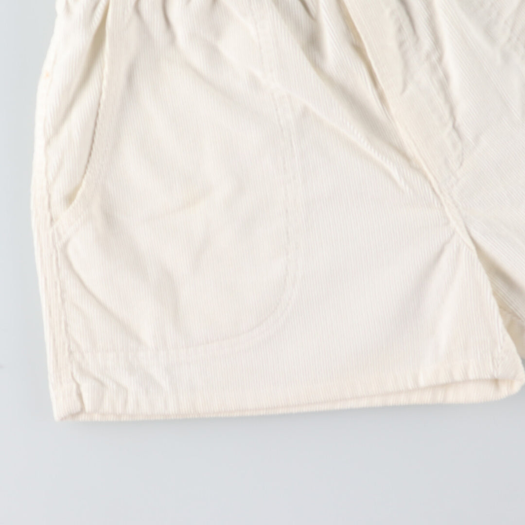 80'S Ocean Pacific Cotton Shorts Short Pants Women's L Vintage cotton white type Vintage Second Hand