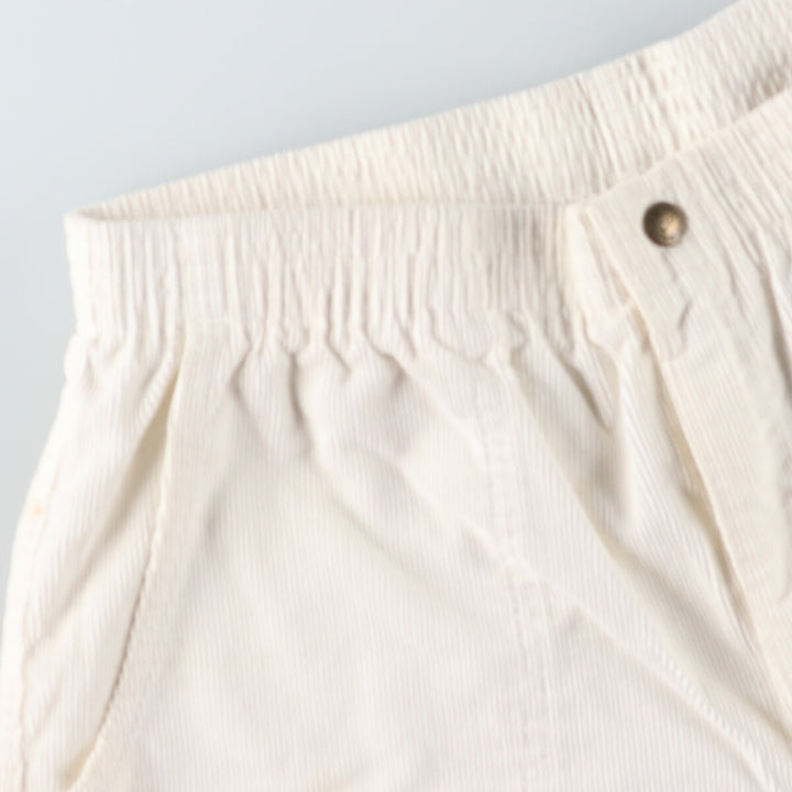 80'S Ocean Pacific Cotton Shorts Short Pants Women's L Vintage cotton white type Vintage Second Hand