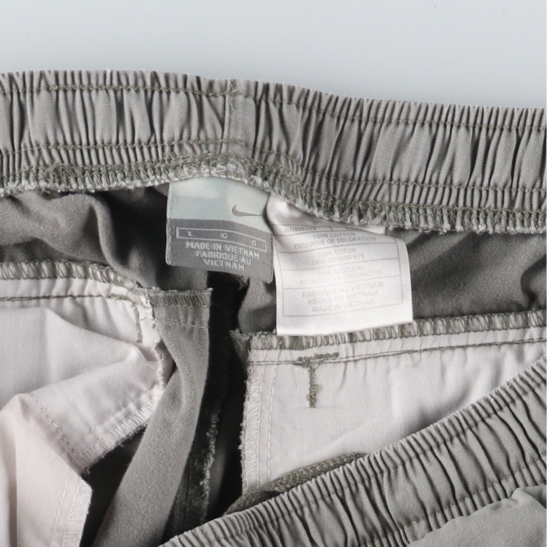 Nike Painter Shorts, Half Pants, Men's, L cotton Khaki type Vintage Second Hand