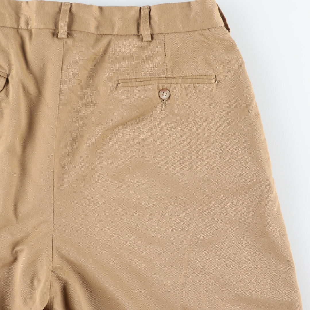 Ralph Lauren POLO GOLF Polo Golf Shorts Short Pants Men's w34 polyester beige type brown Vintage Second Hand