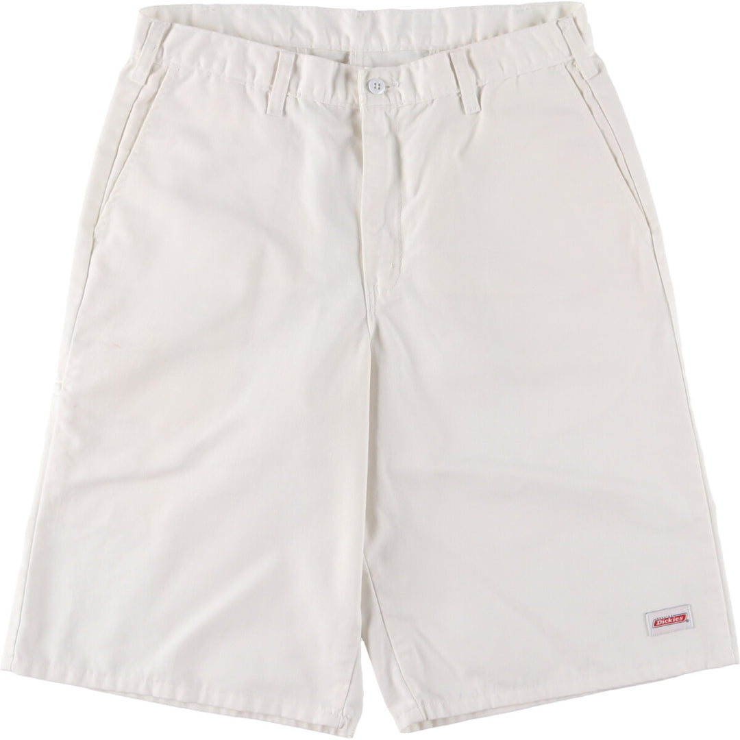 Dickies Logo Patch Chino Painter Shorts, Men's, W33 polyester white type Vintage Second Hand