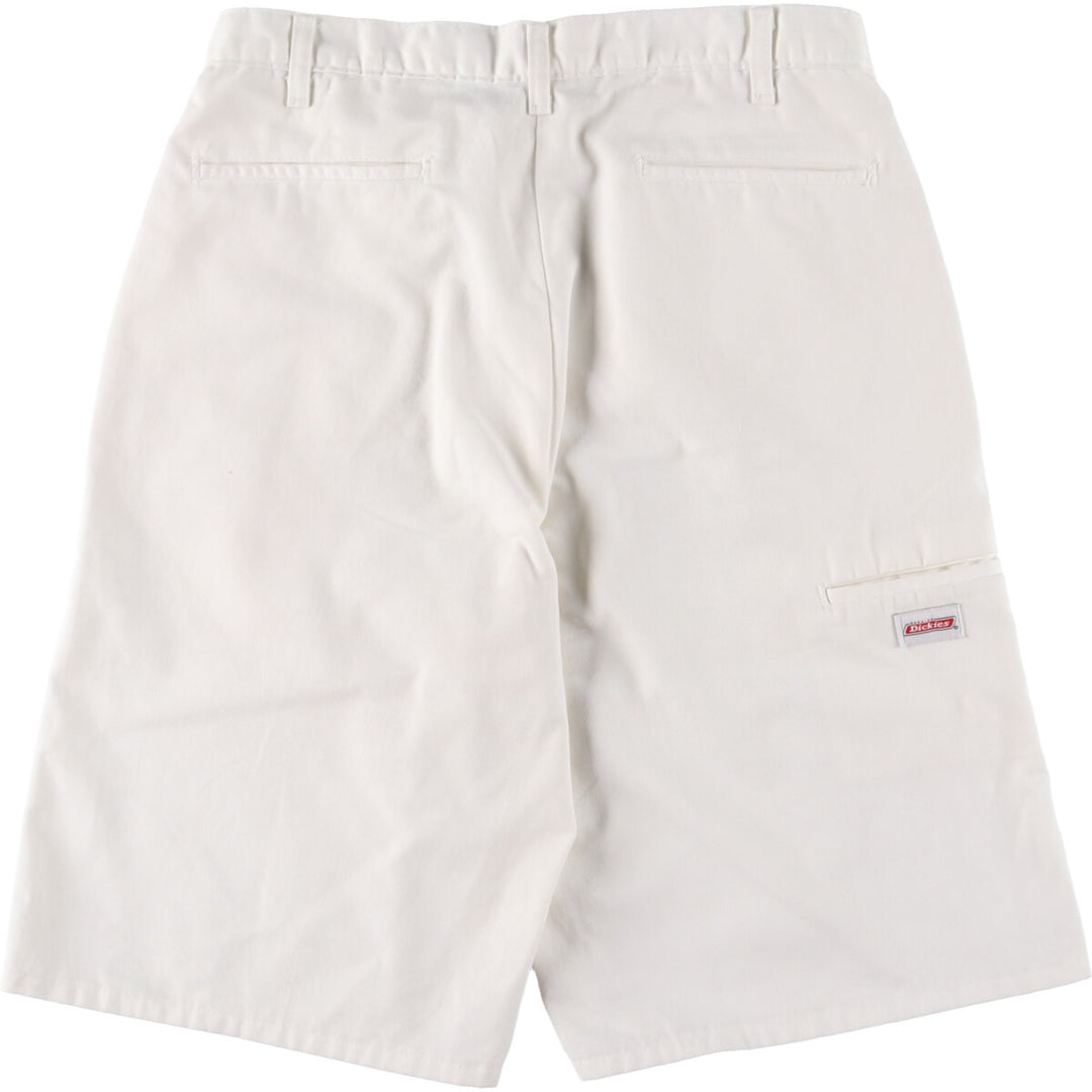 Dickies Logo Patch Chino Painter Shorts, Men's, W33 polyester white type Vintage Second Hand