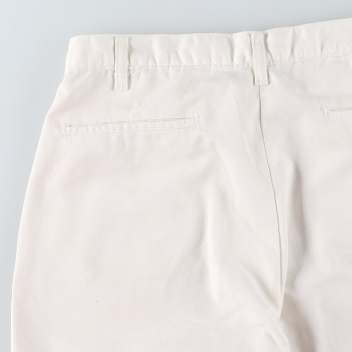 Dickies Logo Patch Chino Painter Shorts, Men's, W33 polyester white type Vintage Second Hand