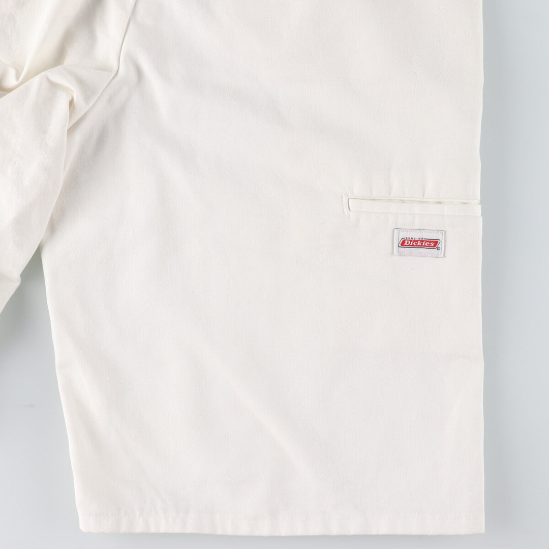 Dickies Logo Patch Chino Painter Shorts, Men's, W33 polyester white type Vintage Second Hand