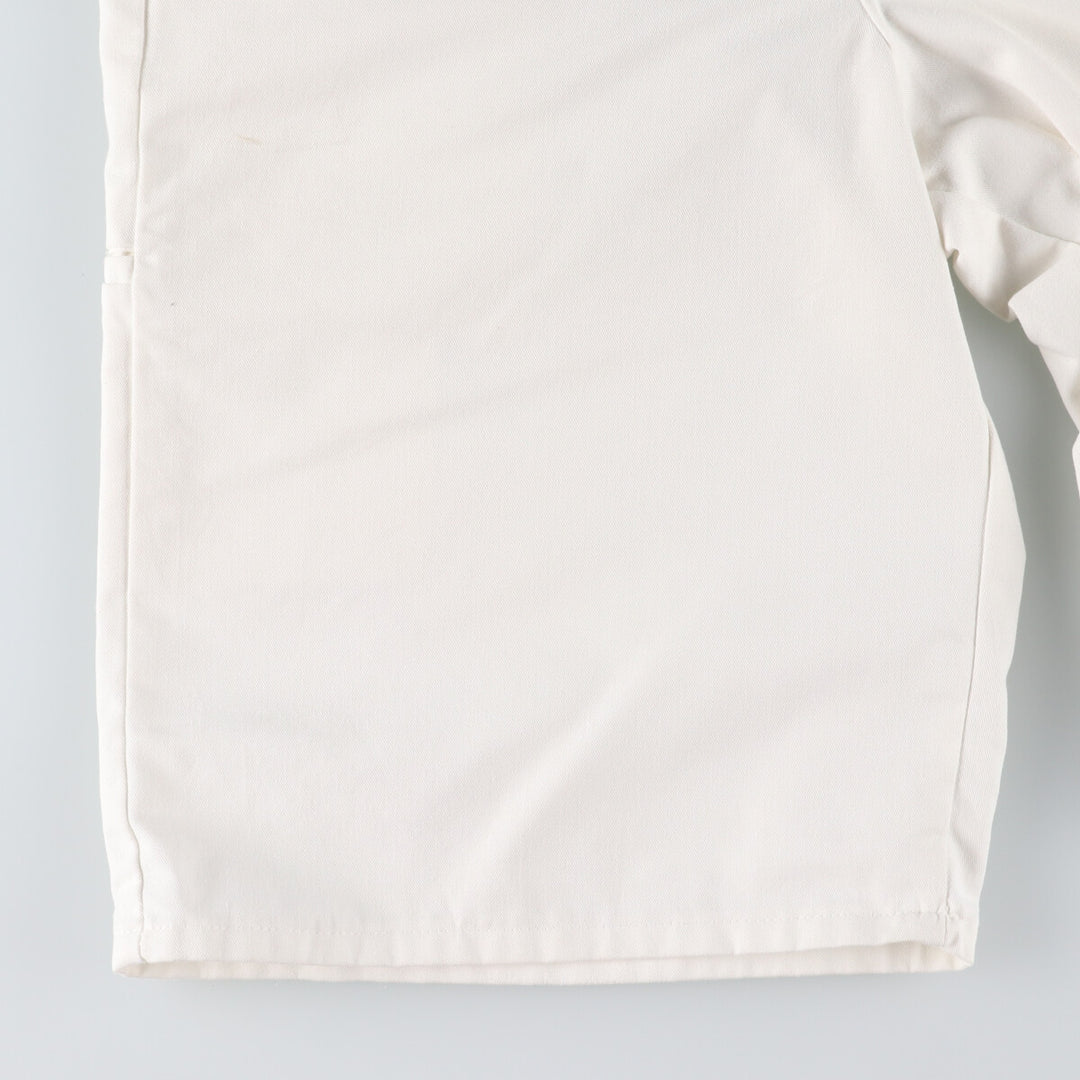 Dickies Logo Patch Chino Painter Shorts, Men's, W33 polyester white type Vintage Second Hand