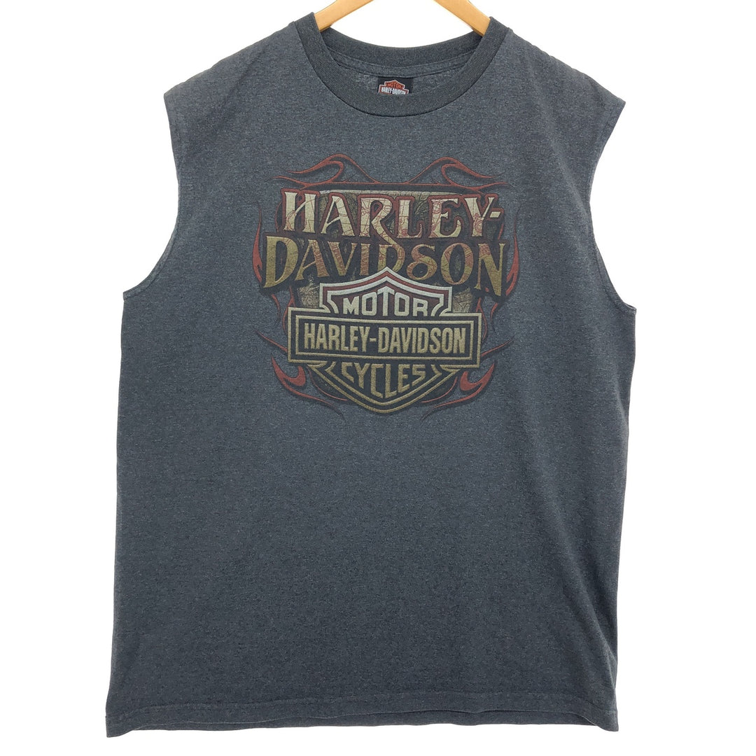 00'S Harley-Davidson Sleeveless Motorcycle Bike T-shirt Men's XL Vintage /eaa461961