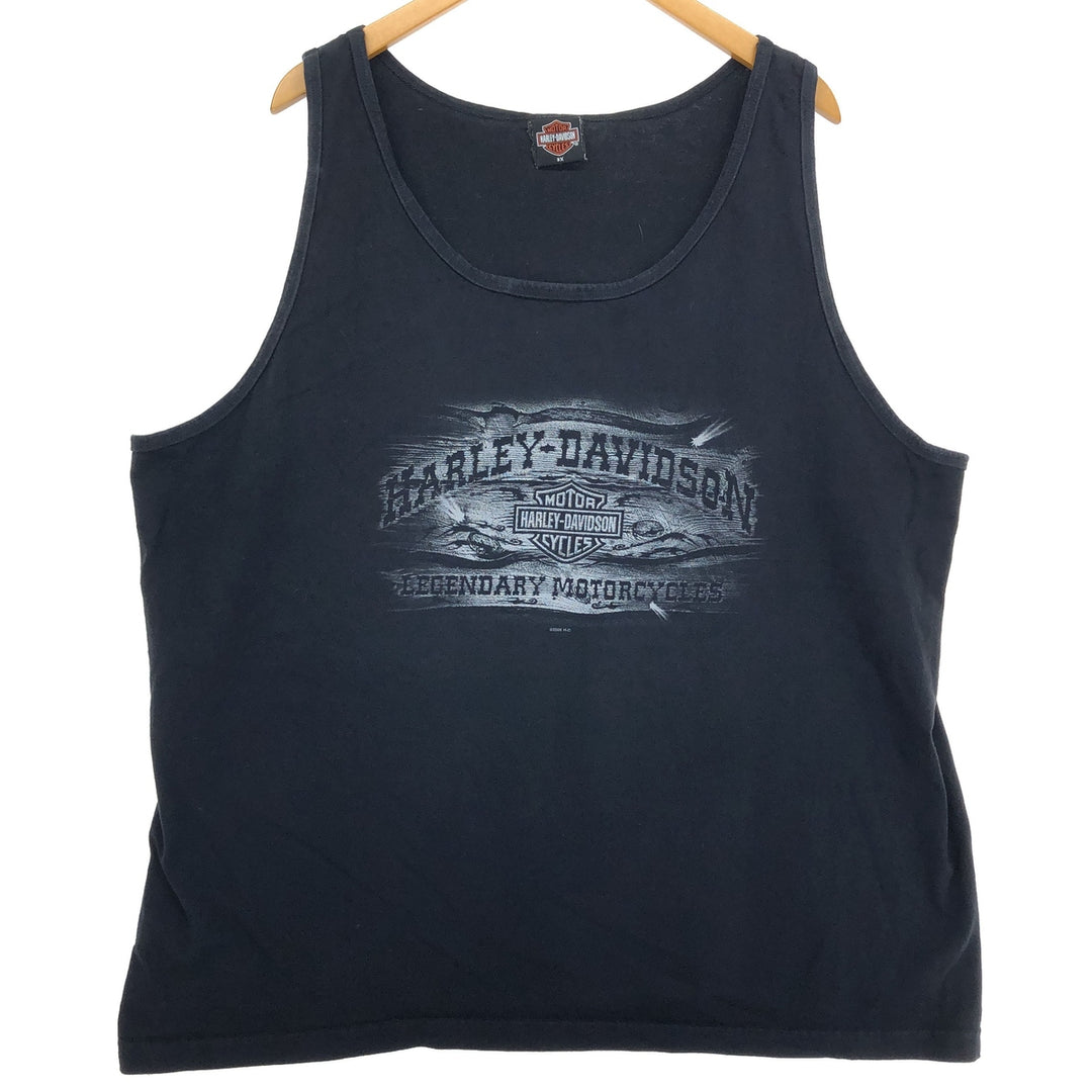 Big size 00'S Harley-Davidson tank top made in USA, equivalent to men's XXXL /eaa461966