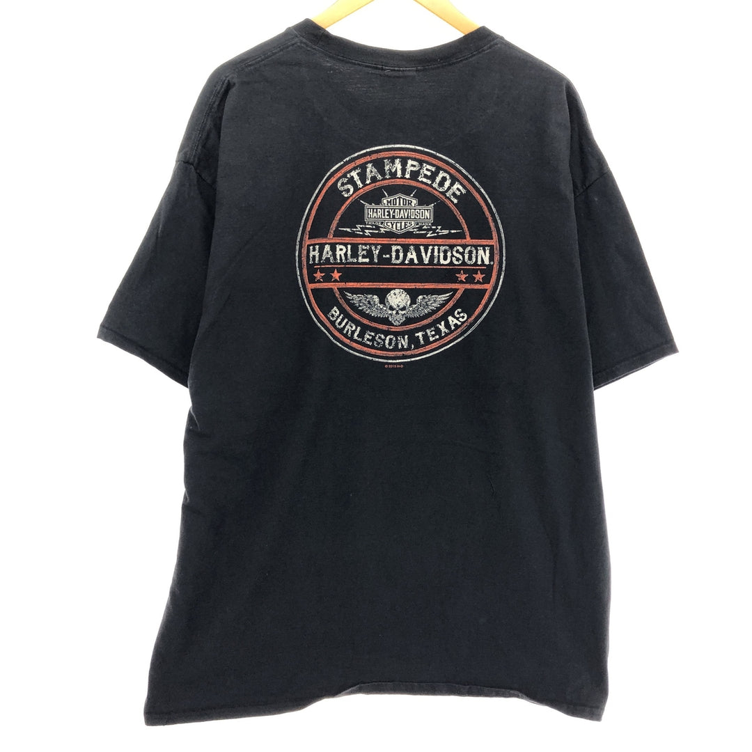 Harley-Davidson Motorcycle Bike T-shirt Men's XXL equivalent / eaa461967