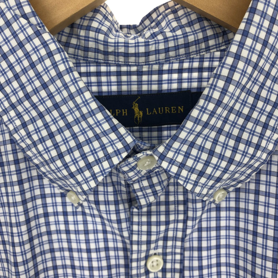 Ralph Lauren Long Sleeve Button Down Check Shirt Men's L /eaa461986