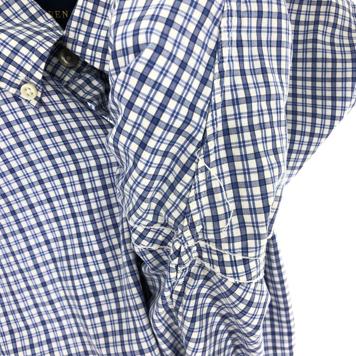 Ralph Lauren Long Sleeve Button Down Check Shirt Men's L /eaa461986