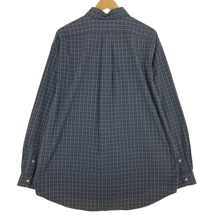 Ralph Lauren BLAKE long sleeve button down check shirt men's XL /eaa461987