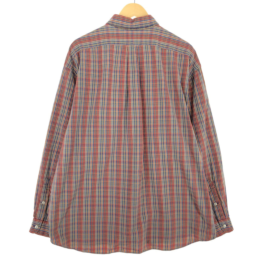 Ralph Lauren BLAIRE long sleeve button down check shirt men's XXL /eaa461988