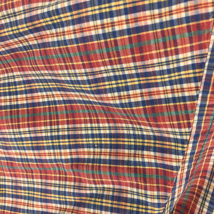 Ralph Lauren BLAIRE long sleeve button down check shirt men's XXL /eaa461988