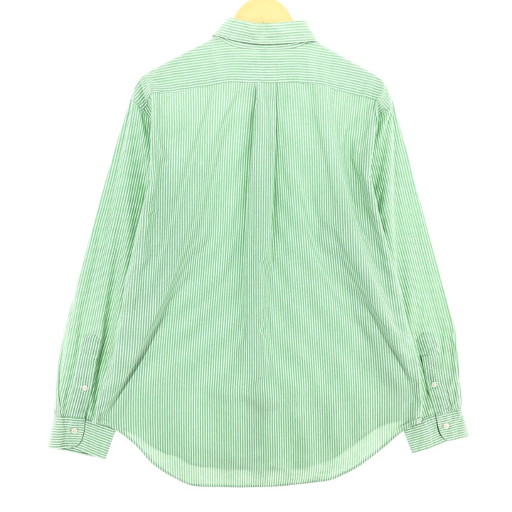 Ralph Lauren Classic Fit Stripe Pattern Long Sleeve Button Down Check Shirt Men's L /eaa461991