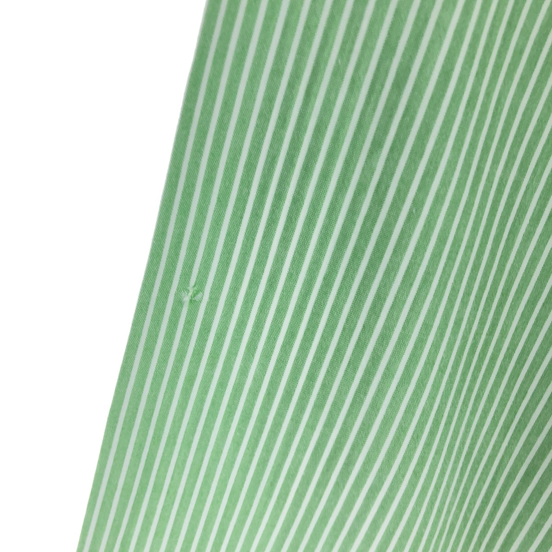 Ralph Lauren Classic Fit Stripe Pattern Long Sleeve Button Down Check Shirt Men's L /eaa461991