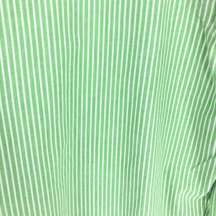 Ralph Lauren Classic Fit Stripe Pattern Long Sleeve Button Down Check Shirt Men's L /eaa461991