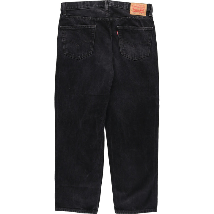 Levi's 550 Black Denim Tapered Denim Pants Men's W37 equivalent / eaa462105