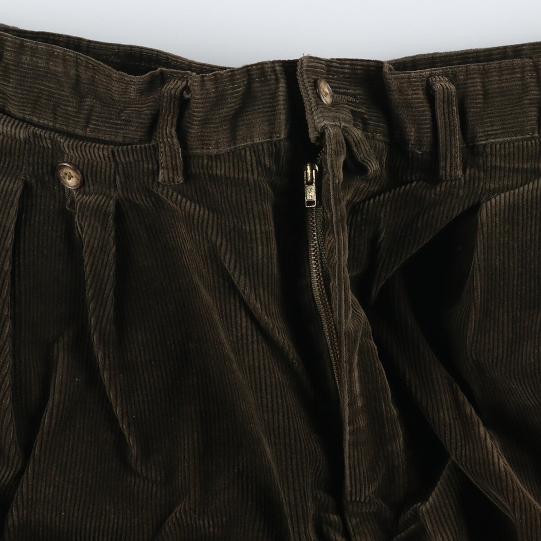 FACONNABLE BY ALBERT GOLDBERG Two-pleat corduroy pants for men, size W34 equivalent / eaa462200