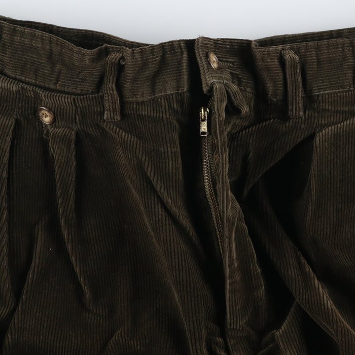 FACONNABLE BY ALBERT GOLDBERG Two-pleat corduroy pants for men, size W34 equivalent / eaa462200